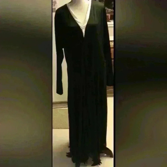 Bleach Cosplay Cape/Cloak/Robe , Longsleeve,Black &Red ,Unisex - Picture 1 of 4